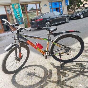İdman velosipedləri: Dağ velosipedi 26", sürətlərin sayı: 21