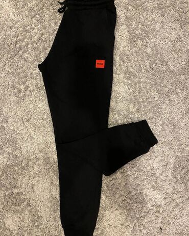 everlast trenerke: Sweatpants, XL (EU 54), Hugo Boss, color - Black, Cotton