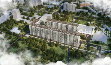 Продажа домов: 3 комнаты, 96 м², Элитка, 13 этаж, ПСО (под самоотделку)