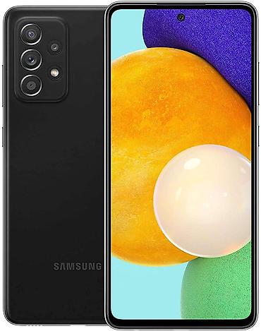 noutbuklar satisi: Samsung Galaxy A52, 128 GB, rəng - Qara, Barmaq izi, İki sim kartlı, Face ID — 1