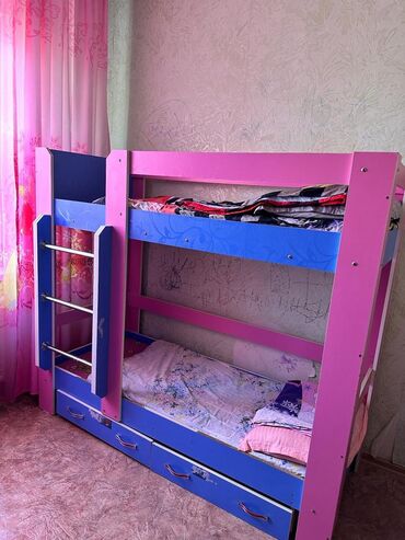 детские тумбы: Набор в детскую, шкаф, тумба, двухспальная детская кровать