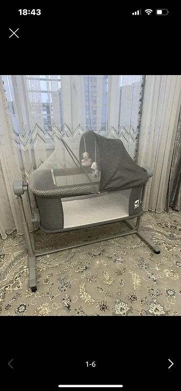 Люльки: Люлька, Колыбель, Металл, цвет - Серый — 4