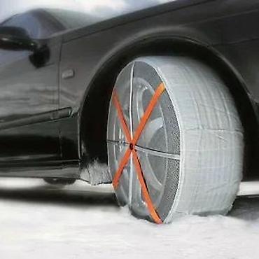 Auto oprema: AutoSock tekstilne „čarape” za gume – par - Povećavaju prianjanje na — 12
