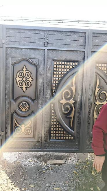 Распашные ворота: Качестенно быстро на заказ ворота звоните пишите по Ватсапп — 9