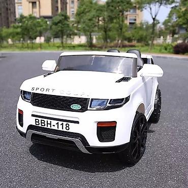 124 kupe: 5 yaşa qədər uşaqlar üçün Land Rover Sport Coupe. Həm pult həm də — 2