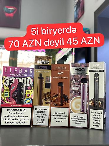 Qəlyan, vayp və aksesuarları: Diqqet !! Mağaza bağlanır!!! Vozol HQD Elfbar Mosmo Pura 🔥 Bütün -da lalafo.az — 3 Qəlyan, vayp və aksesuarları: Diqqet !! Mağaza bağlanır!!! Vozol HQD Elfbar Mosmo Pura 🔥 Bütün — 3