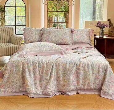 Простыни: Самая низкая цена по городу!!! Tencel!!! Роскошные комплекты с летним — 2