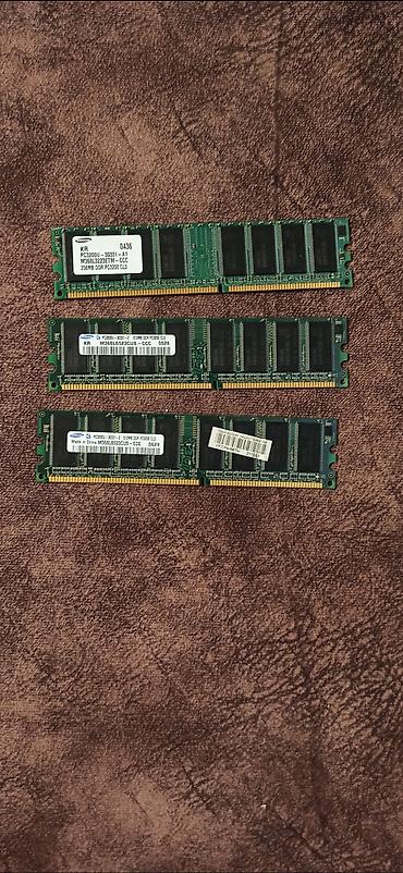 Техника и электроника: Operativ yaddaş Ram Samsung ddr1 1gb 512 mb 256 mb 3eded var — 1