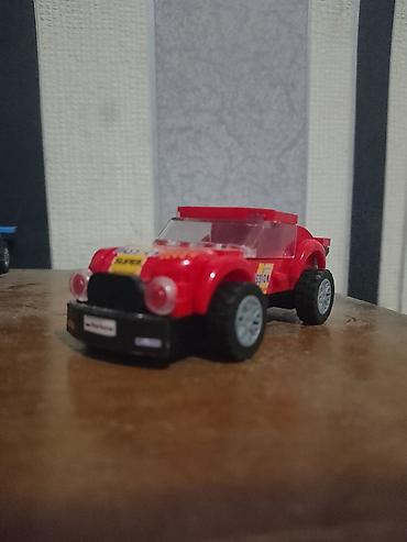 kapotlar: Qırmızı oyuncağ avtomobil – mini yarış modeli - Korpus: parlaq — 3
