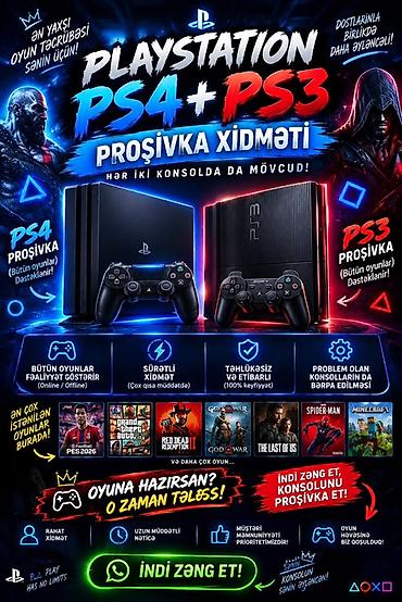 Təmir Sony Playstation, Proqram təminatının yüklənməsi lalafo.az -da Təmir Sony Playstation, Proqram təminatının yüklənməsi