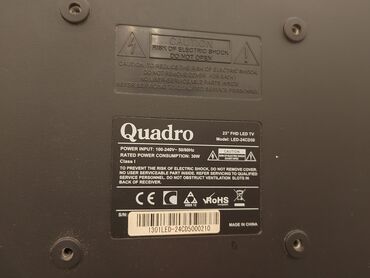 Televizori: Televizor Quadro LED 24-CD50 Prodajem televizor Quadro u ispravnom — 5
