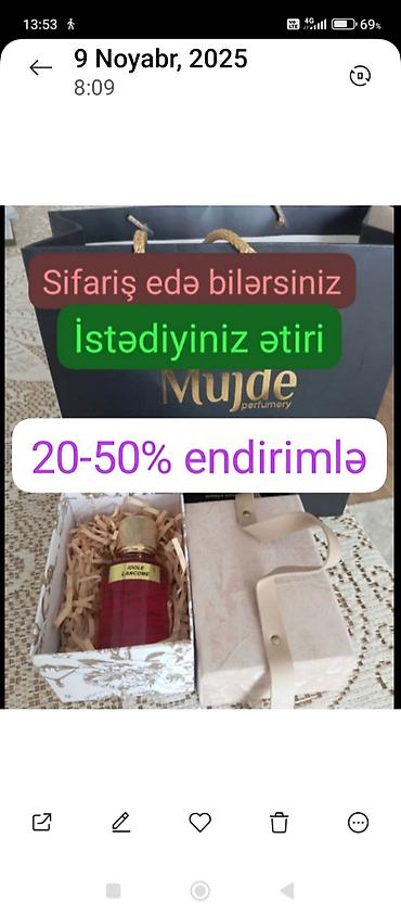 toy nisan xoncalari: Ətir sifarişi və hədiyyə qutuları - İstədiyiniz ətri sifarişlə — 2