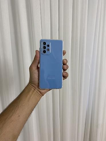 a52 ekranı: Samsung Galaxy A52, 128 GB, rəng - Mavi, Barmaq izi — 1