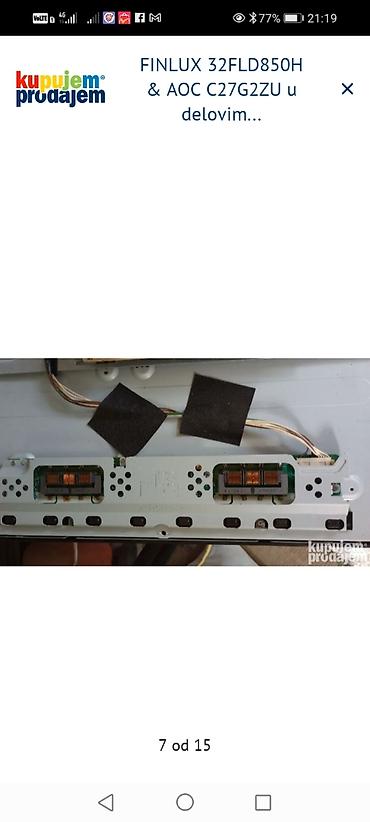 Ostali kompjuterski delovi: FINLUX 32FLD850H – delovi: - Main board: 17MB45M-3 - Power board na lalafo.rs — 8 Ostali kompjuterski delovi: FINLUX 32FLD850H – delovi: - Main board: 17MB45M-3 - Power board — 8