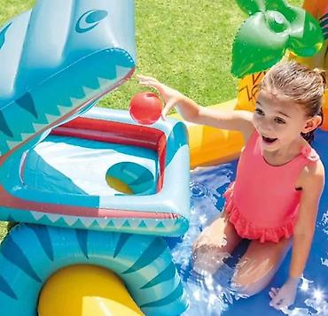 Home & Garden: 🌴 Intex dečiji bazen sa toboganom – Dino Park / Wet Set Collection — 6