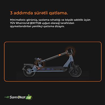Электротранспорт: Elektrik samokat KingSong N12 Pro Cobra scooter skuter 🛴 Samokatda öz — 6