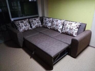 уголок мягкий мебель диван: Трансформер, Б/у