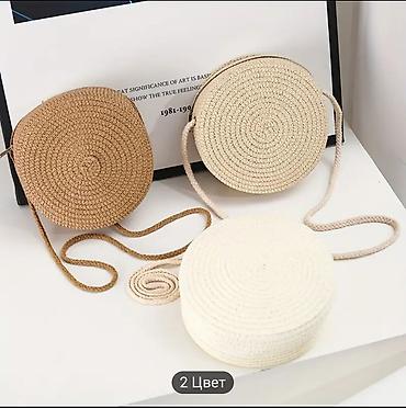 Другие сумки: Летняя детская сумка. Соломенная сумка через плечо для девочек — 6