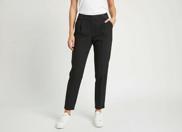Material trousers for women, size 2XS