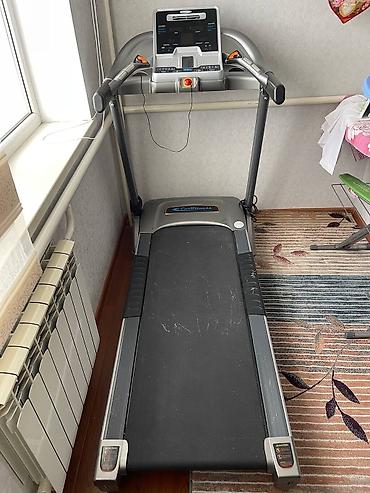 Спорт жана эс алуу: Продаю беговую дорожку CarFitness Ts 951c характеристики: Размер	133 — 4