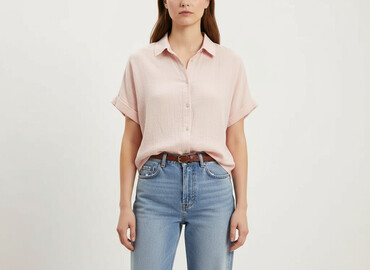 czerwone t shirty levis: Sinsay, Koszula damska, rozmiar L