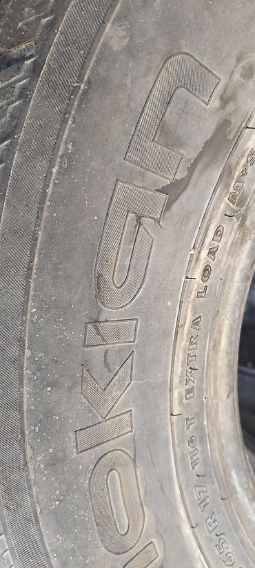 100 с4: Зимние шины Nokian (шипуемые), размер 265/65 R17 116T — 3