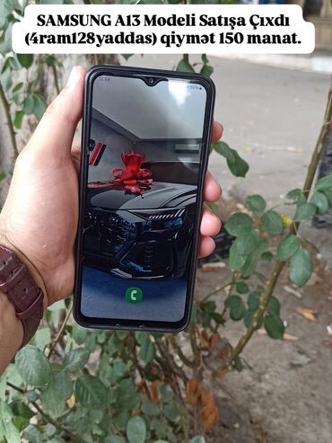 samsunq ultra: Samsung Galaxy A13, 4 GB, rəng - Göy, Düyməli