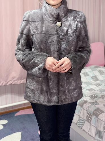 Шубы: Шуба, Норка, По колено, Трансформер, M — 5