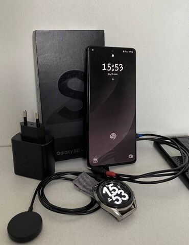 телефон самсунг с: Samsung Galaxy S21 Ultra 5G, Б/у, 256 ГБ, цвет - Черный, 2 SIM, eSIM
