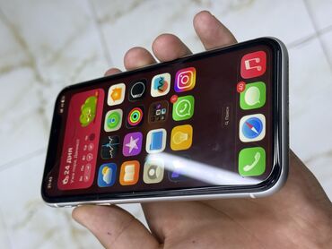 Apple iPhone: IPhone 11, Белый, Защитное стекло
