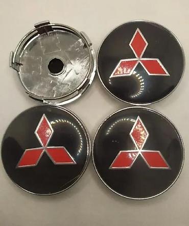 Gume i felne: ČEPOVI POKLOPCI ZA FELNE MITSUBISHI 60 MM / 57 MM - CRNI | ČEPOVI ZA — 2