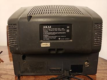 usb dvd: AKAI katod-şüa lampalı (CRT) televizor - Ekran: təxminən 14–15 düym — 3
