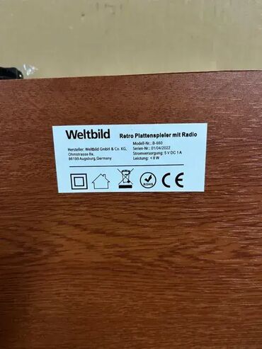 Zvučnici i stereo sistemi: *** AKCIJA *** #2223 Multifunkcionalni Vosterio Gramofon; Model — 8
