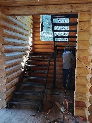 Обшивка лестниц: Каркас жасайбыз — 29