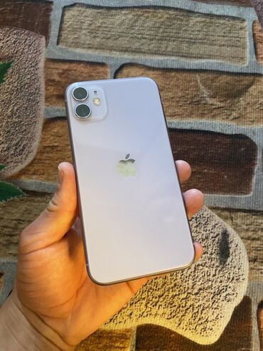 айфон 14 п: IPhone 11, Б/у, 128 ГБ, Защитное стекло, Чехол, 100 %