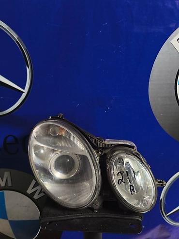 w21: Передняя правая фара Mercedes-Benz 2004 г., Б/у, Оригинал, Япония — 1
