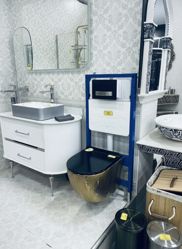 крышка на унитаз: Унитаз Асма (Орнотуу), Жаңы, Материалы: Керамика