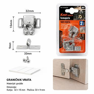 KMT Pocinkovani graničnik vrata 9368009 Praktičan graničnik/zasun za na lalafo.rs KMT Pocinkovani graničnik vrata 9368009 Praktičan graničnik/zasun za