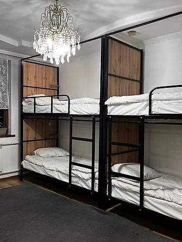 Хостелы: 🏠 Хостел у Ошского базара — 500 сом/ночь Чистые новые двухъярусные — 5