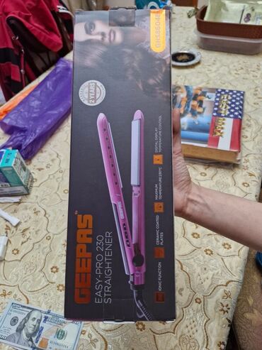 keratin feni qiymeti: Geepas Easy-Pro 230 saç düzləndirici Model: GHS86048 Xüsusiyyətlər