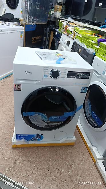 Стиральные машины автомат: Стиральная машина автомат, Новый, Midea, До 8 кг, Фронтальная, Оптом — 3