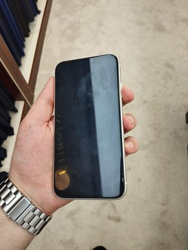 iphone 11 pro max qiymeti islenmis: IPhone 11, 64 GB, White Titanium, Barmaq izi, Face ID