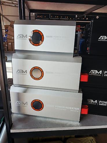 Инверторы ABM Professional: линейка мощных преобразователей 12В→220В с