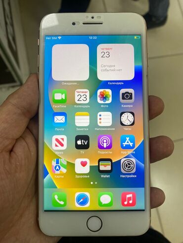 китайский айфон 14: IPhone 8 Plus, Б/у, 64 ГБ, Защитное стекло, Чехол, 97 %