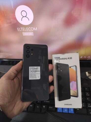 Samsung: Samsung Galaxy A32, 128 GB, rəng - Qara