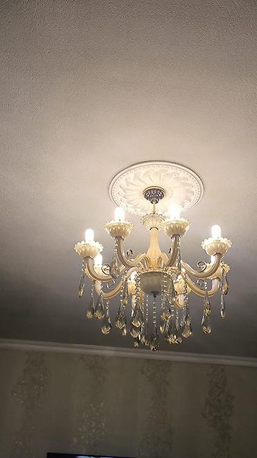 lustur ucuz: Çılçıraq, 8 lampa, Metal — 1