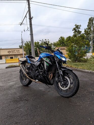 мотоциклы токмок: Спортбайк Kawasaki, 400 куб. см, Бензин, Взрослый, Б/у