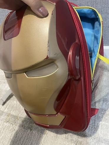 iron: Б/у Детский рюкзак в стиле Iron Man (Марвел) при движении, тряски — 6