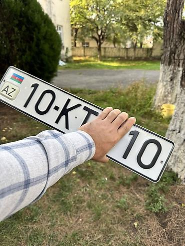 passat b5 5: Avtomobil nömrə nişanı: 10-KT-610 - Azərbaycan dövlət standartına — 1
