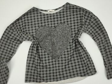 spódnice w kratę szara: Blouse, XL (EU 42), condition - Very good